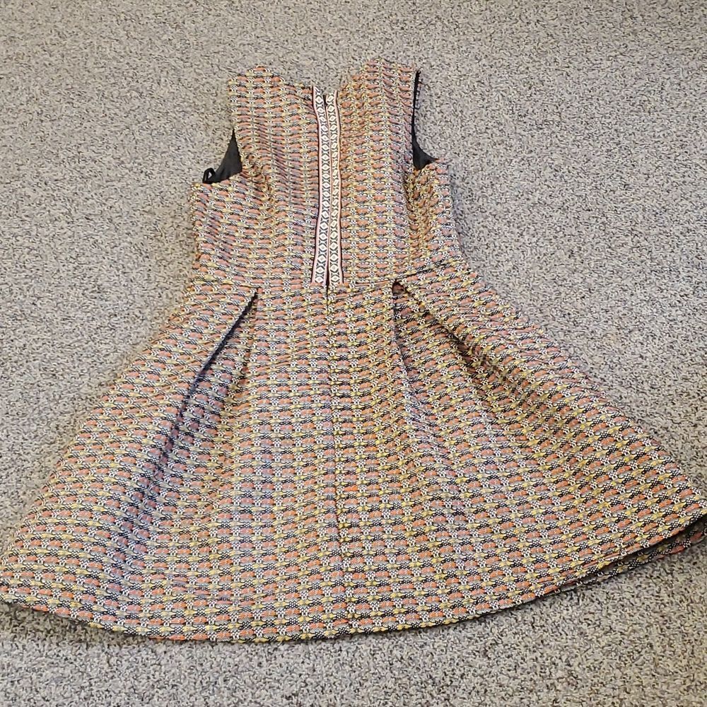 Forever 21 Dress Small Double Zero Woven Dress Patterned Size Small - Picture 5 of 6
